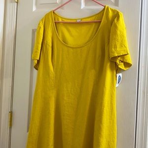 Yellow Oldnavy Dress NWT